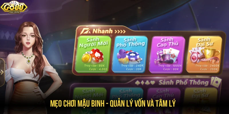 Mẹo chơi mậu binh - Quản lý vốn và tâm lý